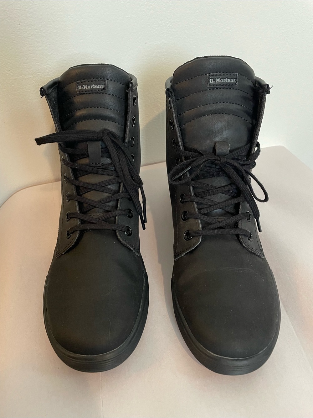 Dr. Martens Black Sheridan Lace-Up Boots - Picture 3 of 17